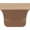 Ekena Millwork 11"W x 22"D x 11"H Wide Van Buren Rough Cedar Woodgrain TimberThane Corbel, Primed Tan CORUR11X22X11VANRCPR - alternate 3